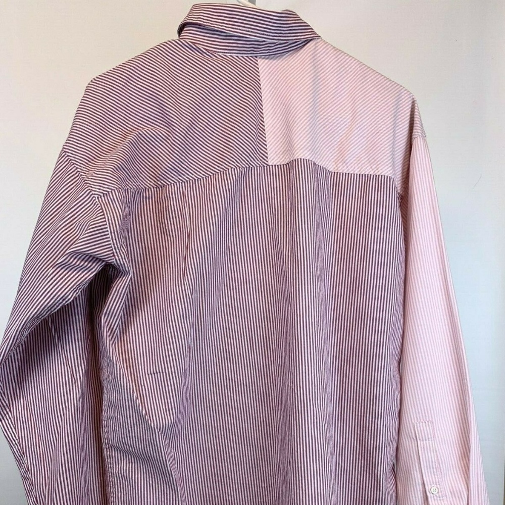 ORIGINAL USE Striped Dress Shirt All Cotton